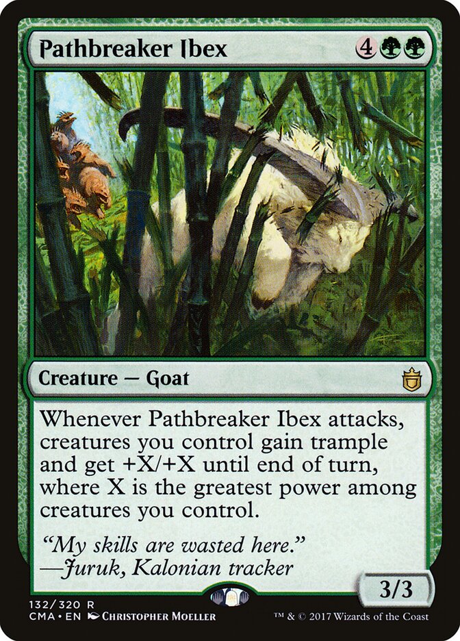Pathbreaker Ibex (132) - Commander Anthology (CMA)