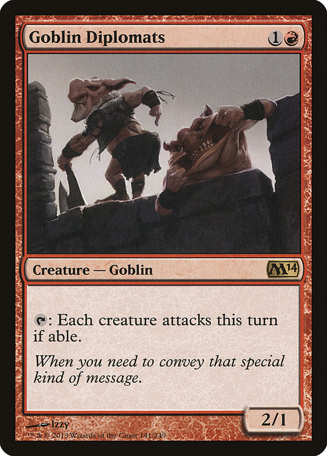 Goblin Diplomats (141) - Magic 2014 (M14)