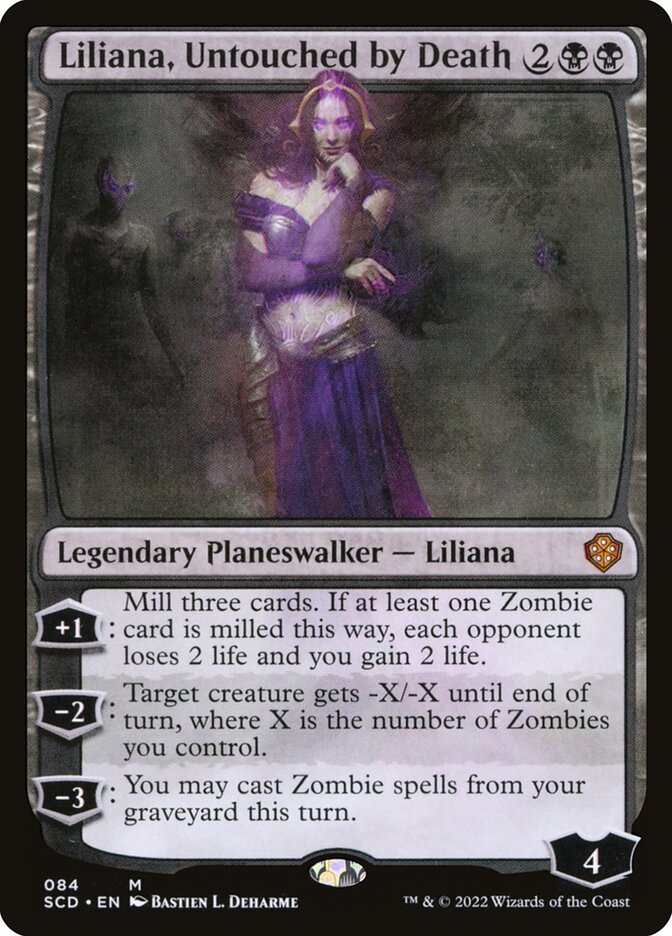 Liliana, Untouched by Death (84) - Starter Commander Decks (SCD)