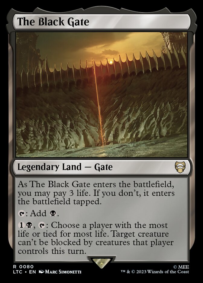 The Black Gate (80) - Tales of Middle-earth Commander (LTC)