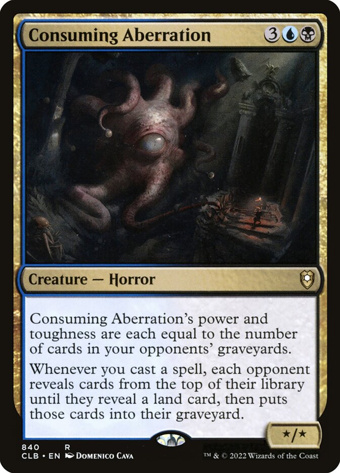 Consuming Aberration (840) - Commander Legends: Battle for Baldur's Gate (CLB)