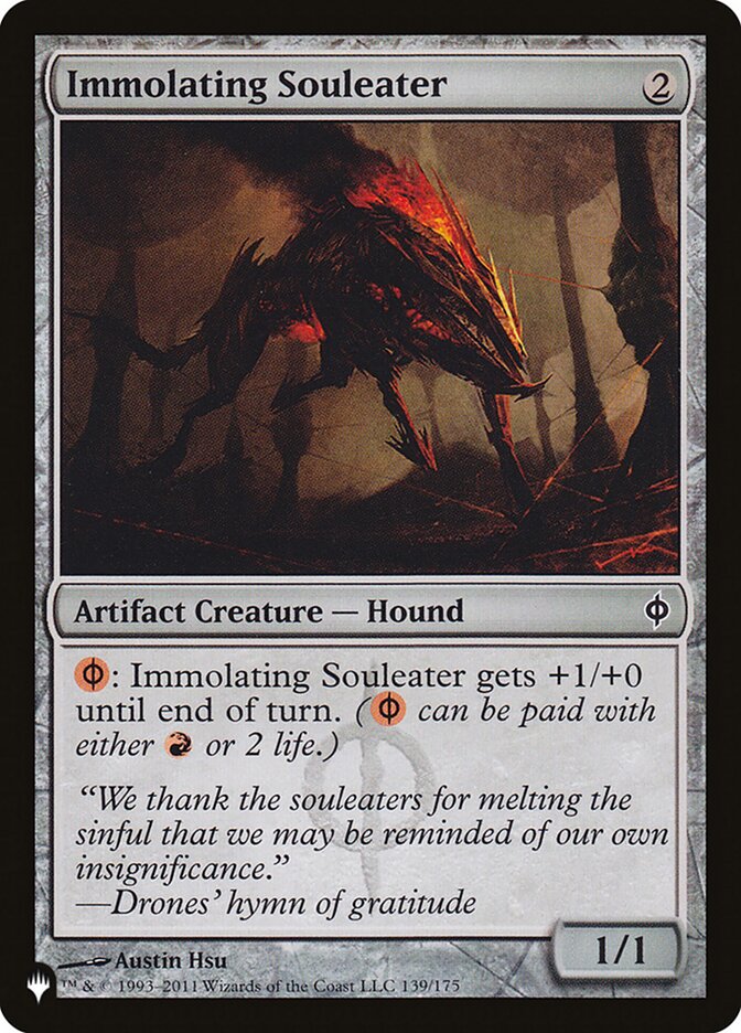Immolating Souleater - The List (PLST)