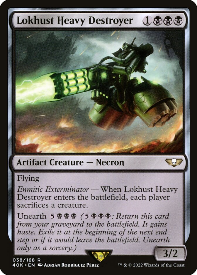 Lokhust Heavy Destroyer (38) - Warhammer 40,000 Commander (40K)