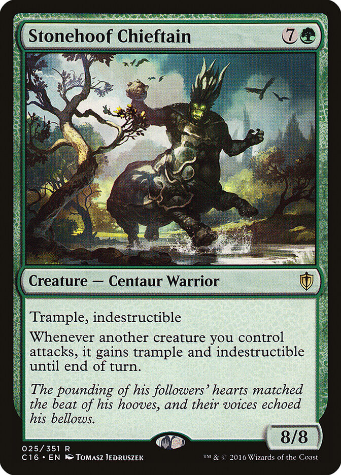 Stonehoof Chieftain (25) - Commander 2016 (C16)
