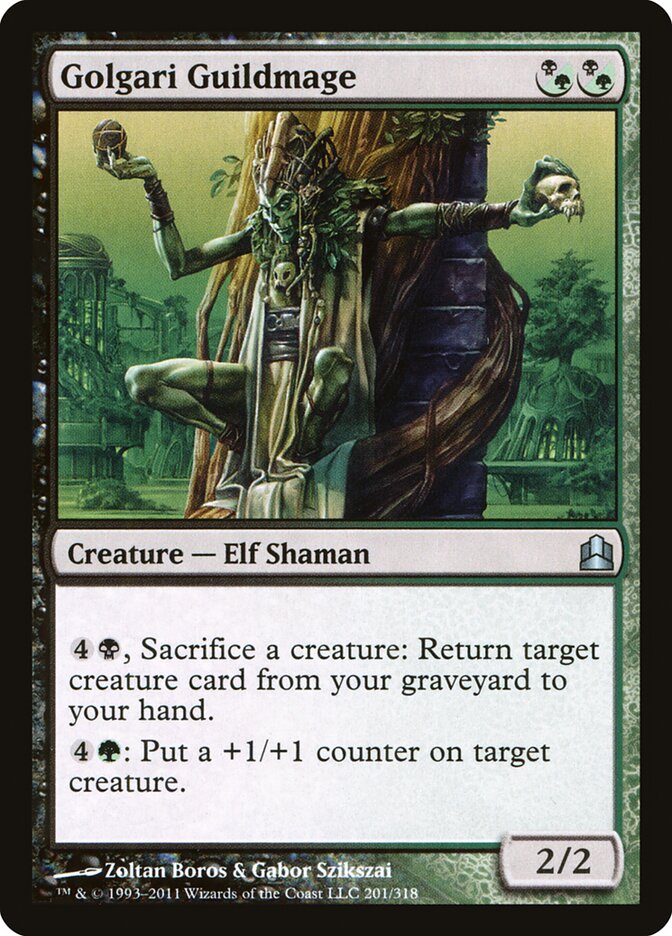 Golgari Guildmage (201) - Commander 2011 (CMD)