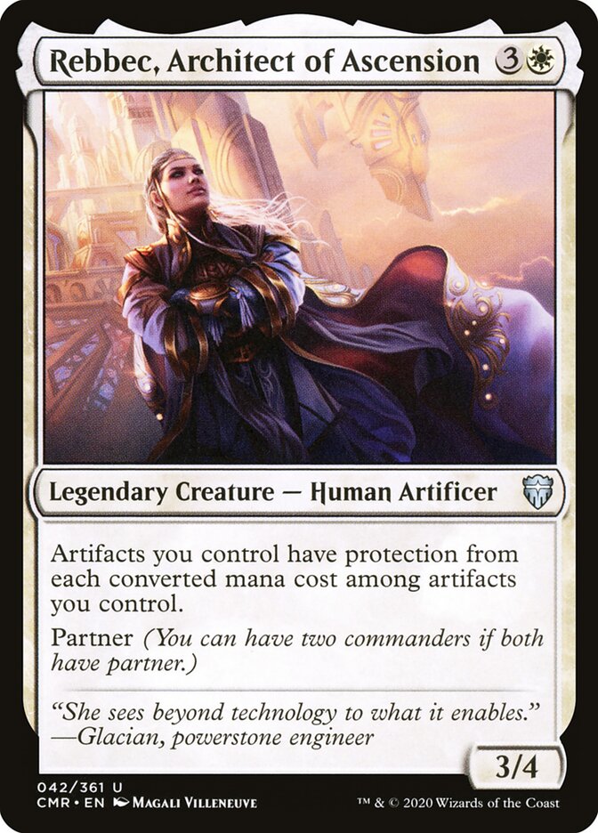 Rebbec, Architect of Ascension (42) - Commander Legends (CMR)