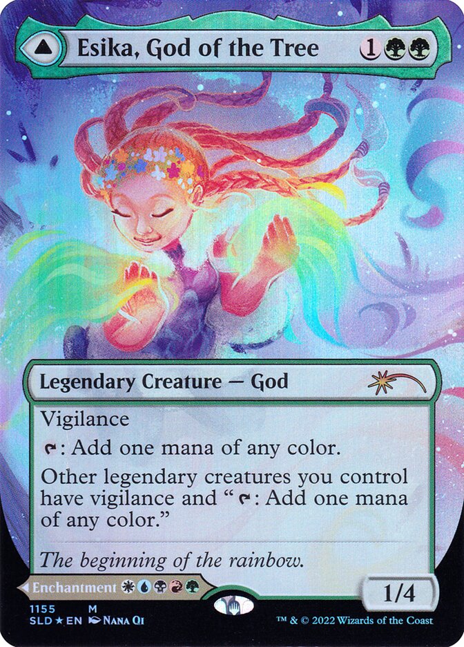 Esika, God of the Tree // The Prismatic Bridge (1155) - Secret Lair Drop (SLD)