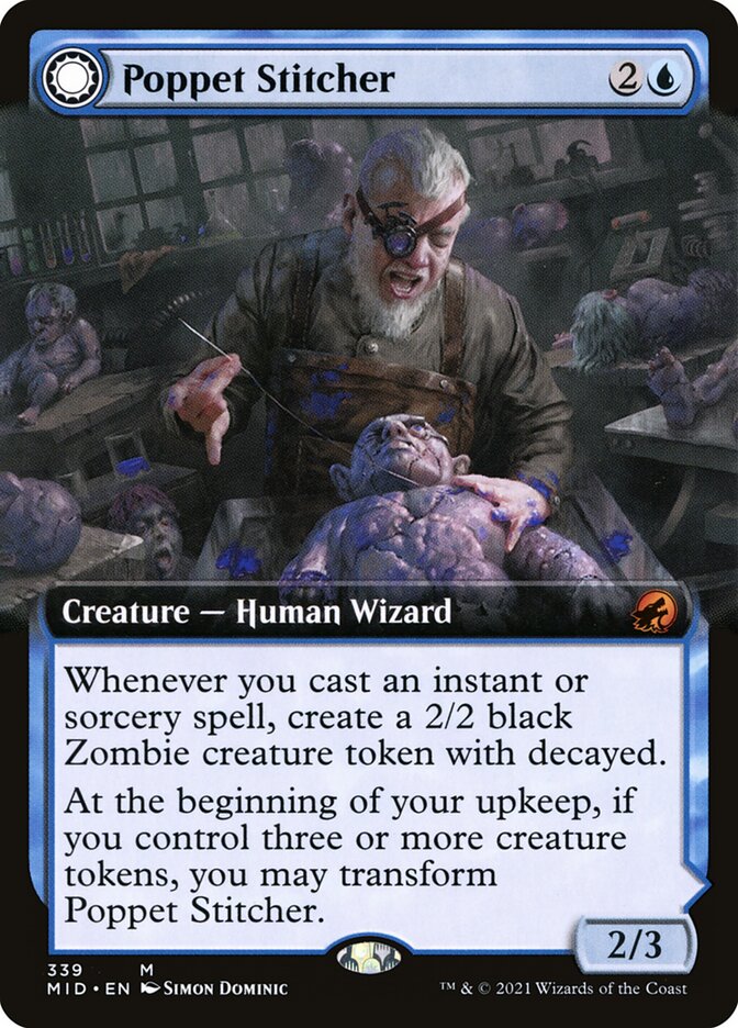 Poppet Stitcher // Poppet Factory (339) - Innistrad: Midnight Hunt (MID)