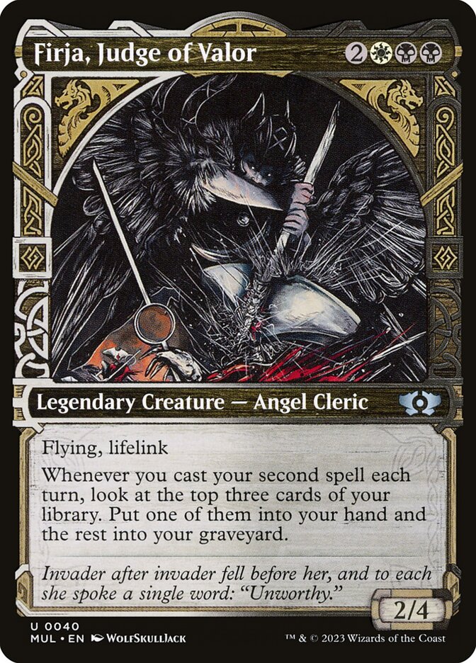 Firja, Judge of Valor (40) - Multiverse Legends (MUL)