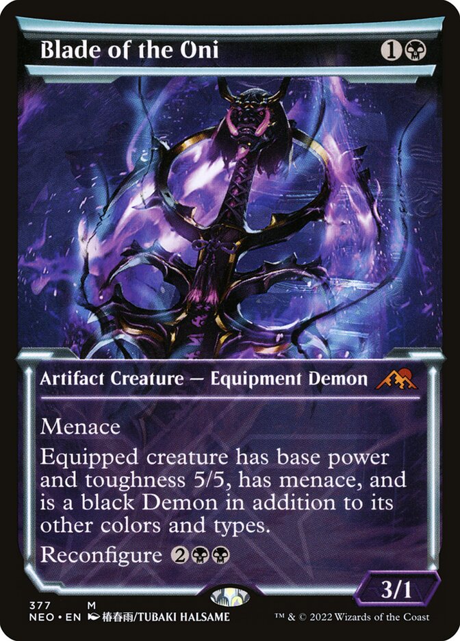Blade of the Oni (377) - Kamigawa: Neon Dynasty (NEO)