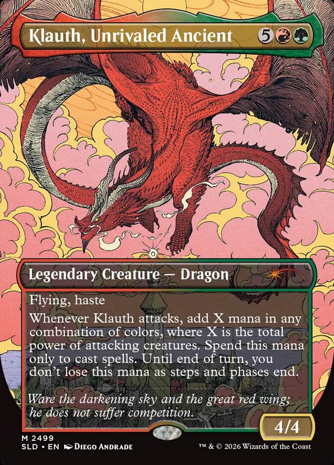 Klauth, Unrivaled Ancient (2499) - Secret Lair Drop (SLD)