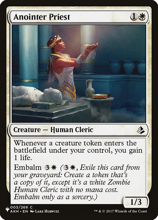 Anointer Priest - The List (PLST)
