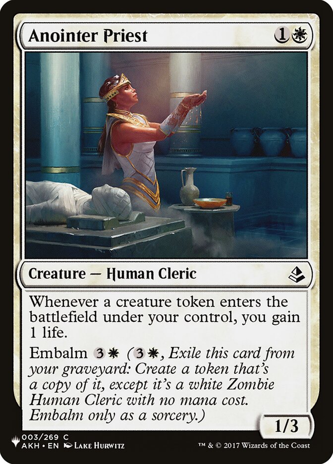 Anointer Priest (AKH-3) - The List (PLST)