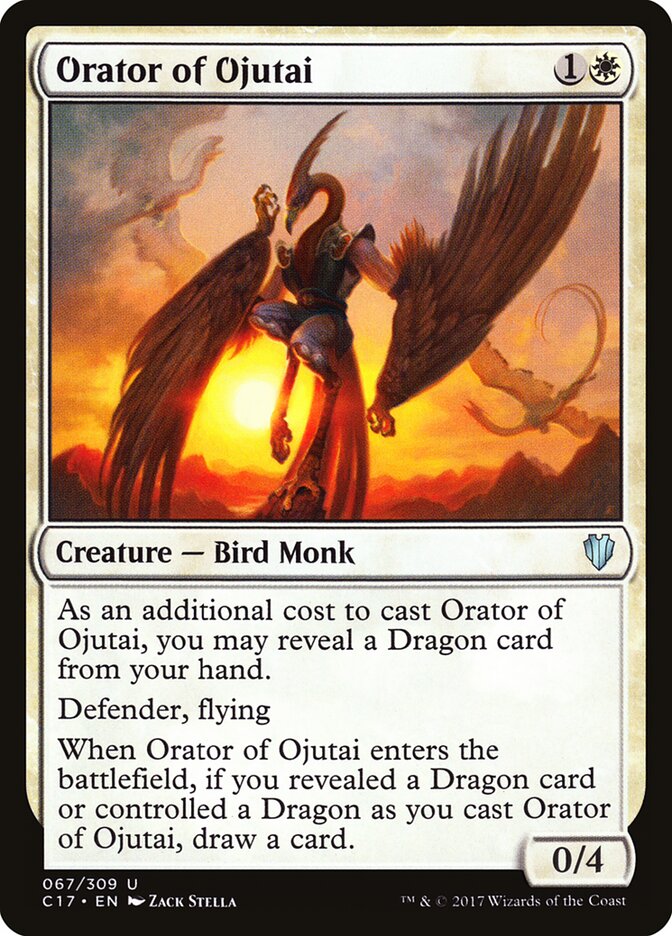 Orator of Ojutai (67) - Commander 2017 (C17)