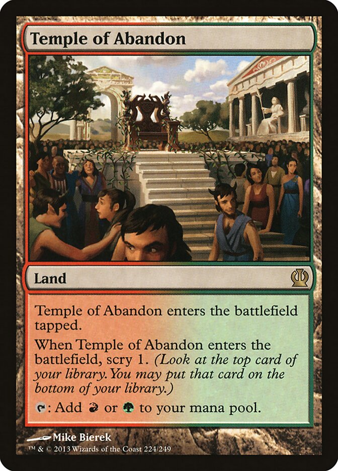Temple of Abandon (224) - Theros (THS)