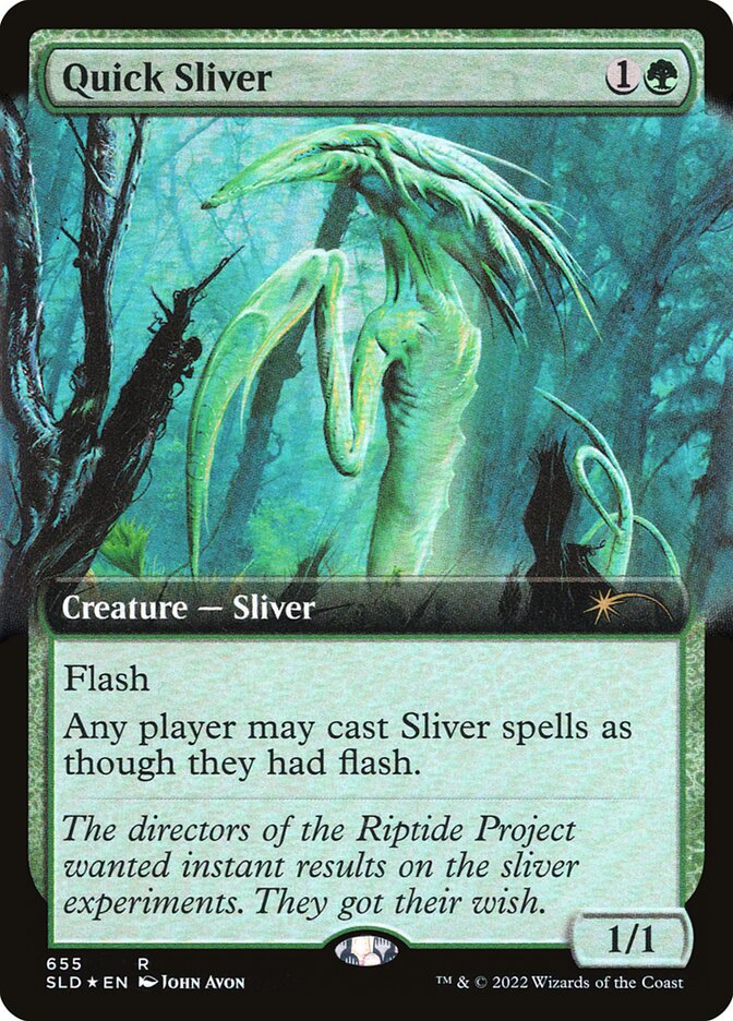 Quick Sliver (655) - Secret Lair Drop (SLD)