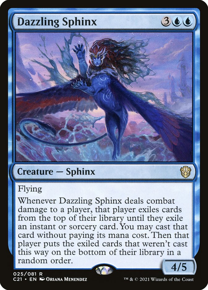 Dazzling Sphinx (25) - Commander 2021 (C21)