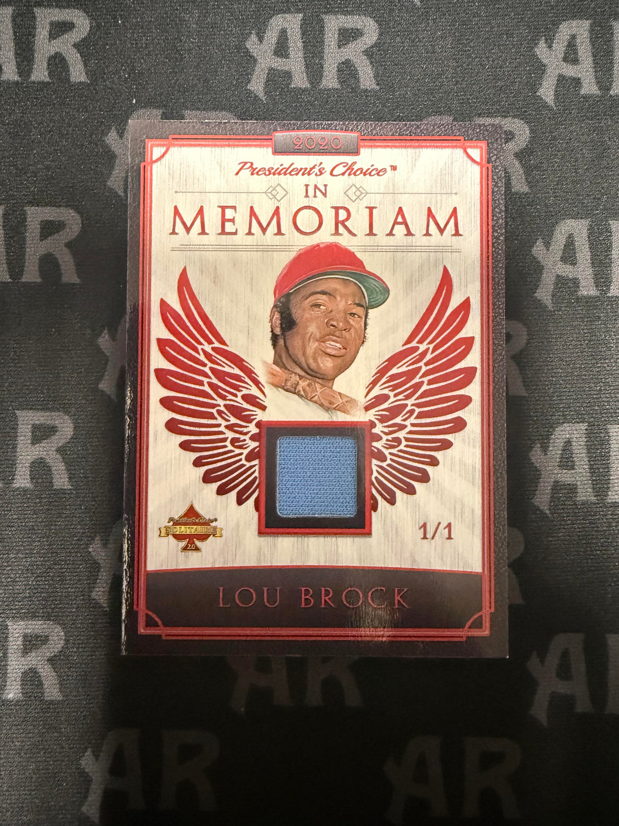 2021 President's Choice - In Memoriam Red Lou Brock 1/1