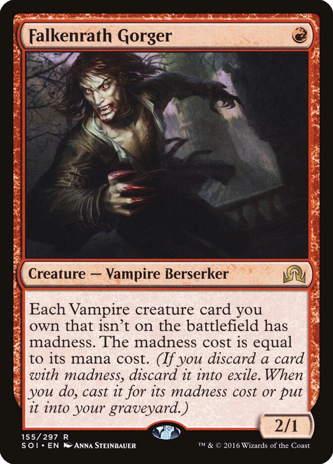 Falkenrath Gorger (155) - Shadows over Innistrad (SOI)