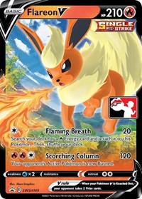 Flareon V (SWSH149) - Prize Pack Series Cards