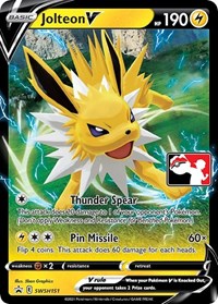 Jolteon V (SWSH151) - Prize Pack Series Cards