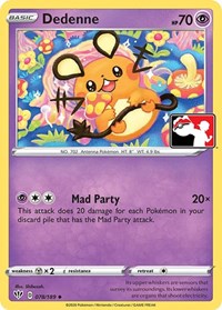Dedenne (78) - Prize Pack Series Cards