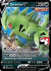 Tyranitar V (97) - Prize Pack Series Cards