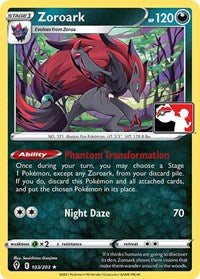 Zoroark (103) - Prize Pack Series Cards