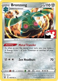 Bronzong (102) - Prize Pack Series Cards