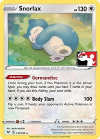 Snorlax (131) - Prize Pack Series Cards