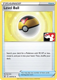 Level Ball (129) - Prize Pack Series Cards