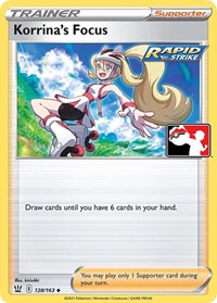 Korrina's Focus (128) - Prize Pack Series Cards