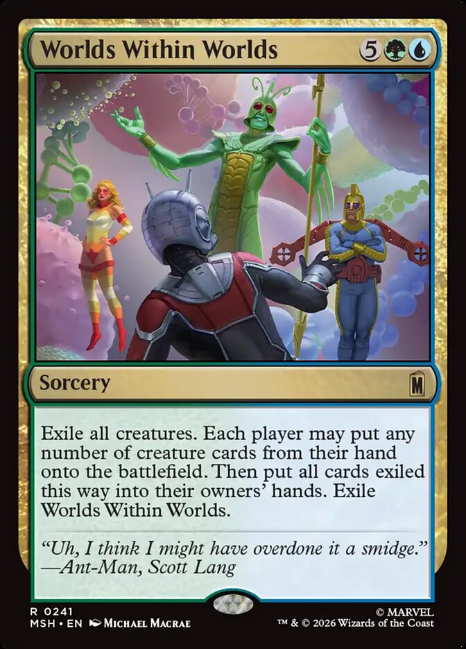 Worlds Within Worlds (241) - Marvel Super Heroes (MSH)