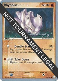 Rhyhorn - 2005 (Michael Gonzalez) (70) - World Championship Decks (WCD)