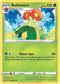 Bellossom (3) - SWSH: Crown Zenith (CRZ)