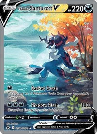 Hisuian Samurott V (GG51) - SWSH: Crown Zenith: Galarian Gallery (CRZ:GG)