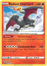 Radiant Charizard (20) - SWSH: Crown Zenith (CRZ)