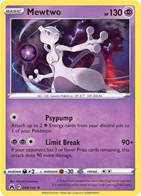 Mewtwo (59) - SWSH: Crown Zenith (CRZ)