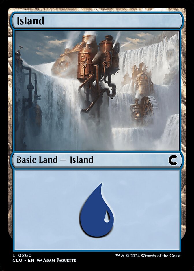 Island (260) - Ravnica: Clue Edition (CLU)