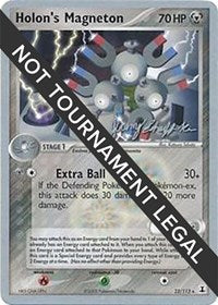 Holon's Magneton - 2007 (Jeremy Scharff-Kim) (22) - World Championship Decks (WCD)