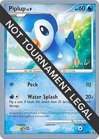 Piplup (DP03) - 2008 (Dylan Lefavour) (DP03) - World Championship Decks (WCD)