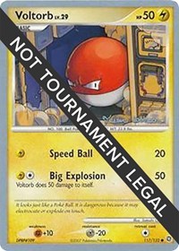 Voltorb - 2008 (Tristan Robinson) (117) - World Championship Decks (WCD)