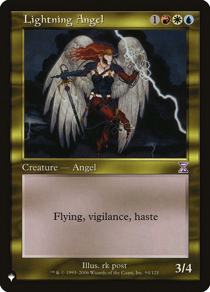 Lightning Angel (TSB-94) - The List (PLST)