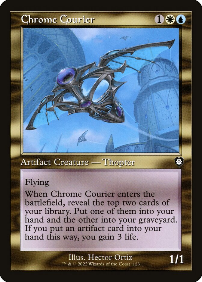 Chrome Courier (123) - The Brothers' War Commander (BRC)