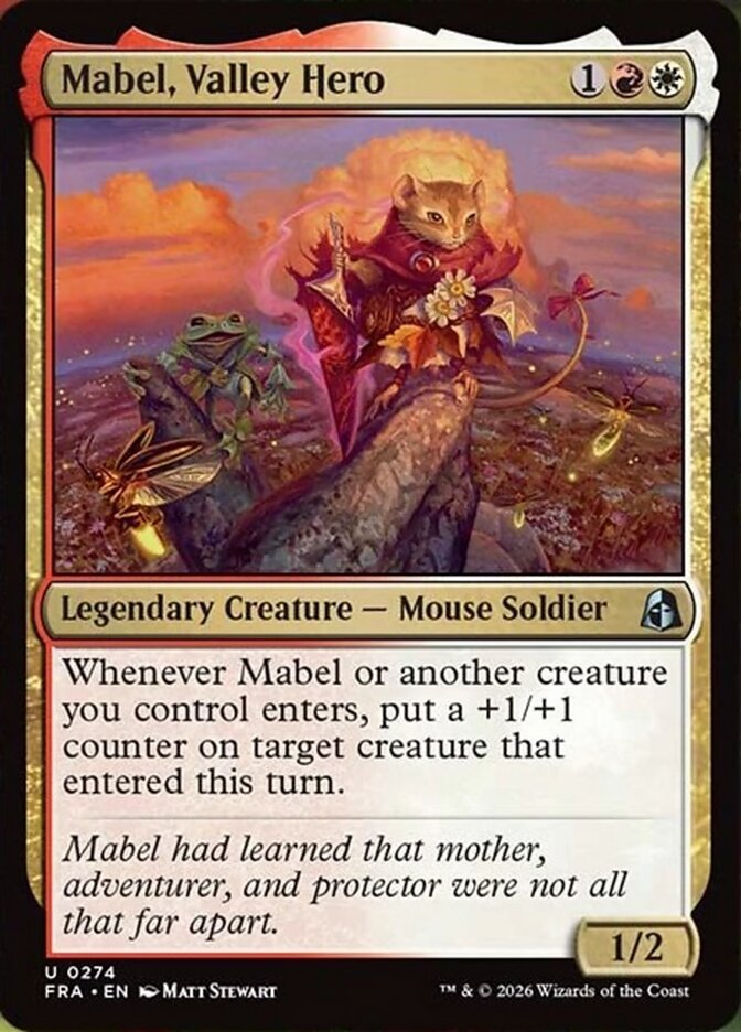 Mabel, Valley Hero (274) - Reality Fracture (FRA)