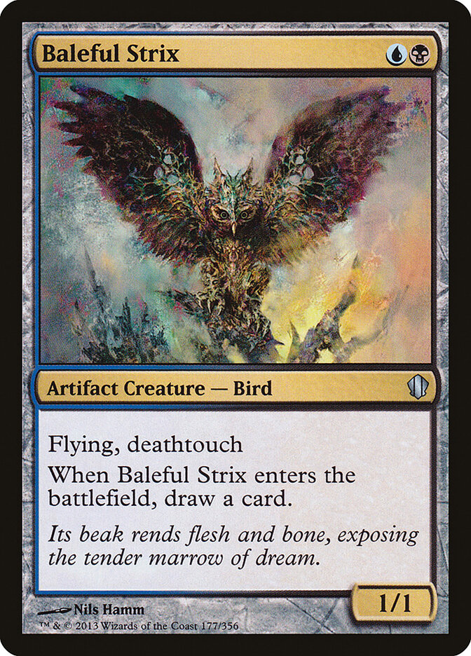 Baleful Strix (177) - Commander 2013 (C13)