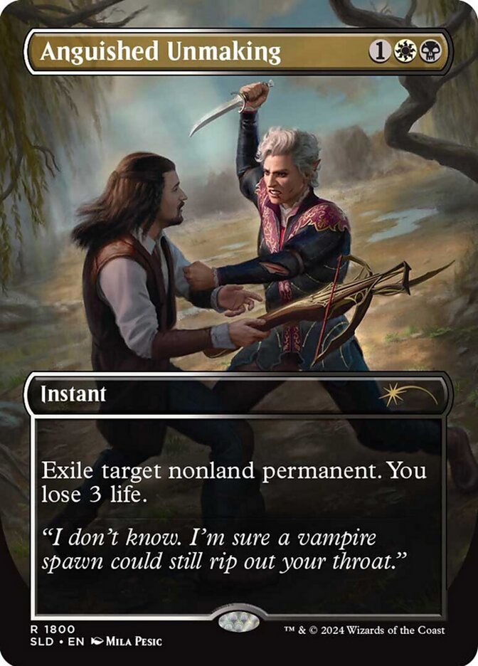 Anguished Unmaking (1800) - Secret Lair Drop (SLD)