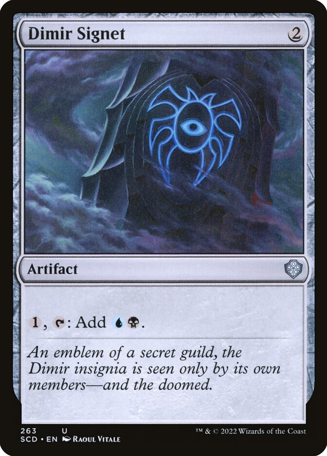 Dimir Signet (263) - Starter Commander Decks (SCD)