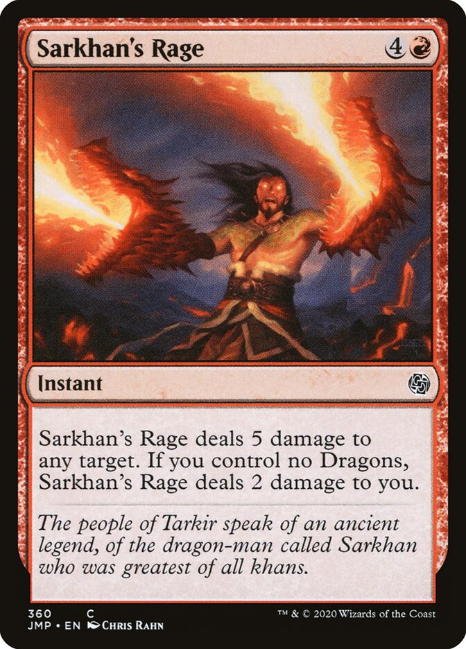 Sarkhan's Rage (360) - Jumpstart (JMP)