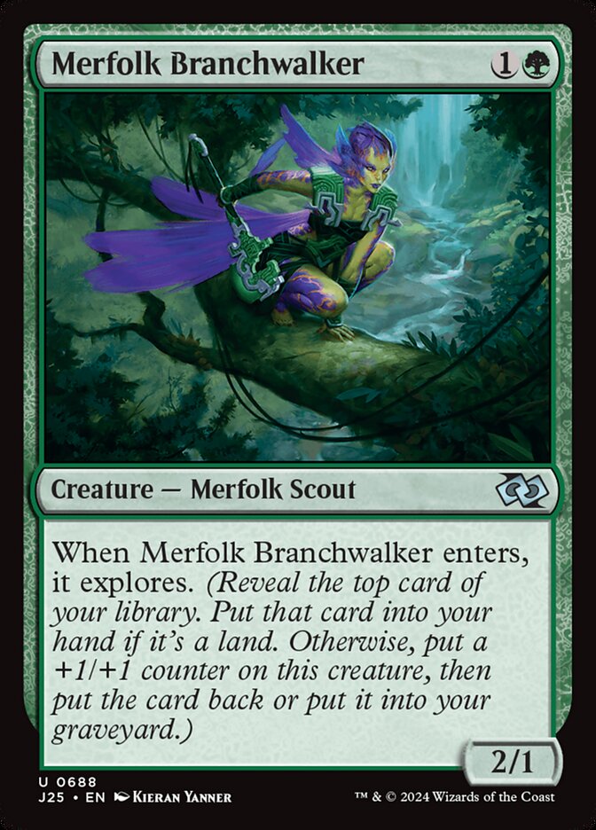 Merfolk Branchwalker (688) - Foundations Jumpstart (J25)